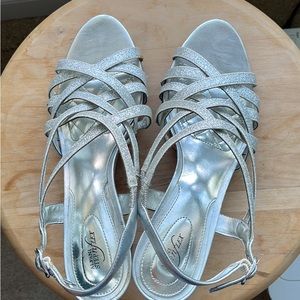 Silver heels